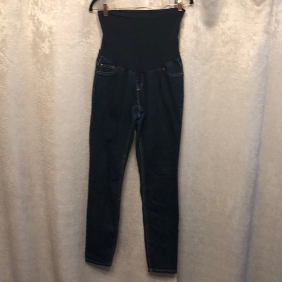 Indigo Blue Denim - Maternity Jeans